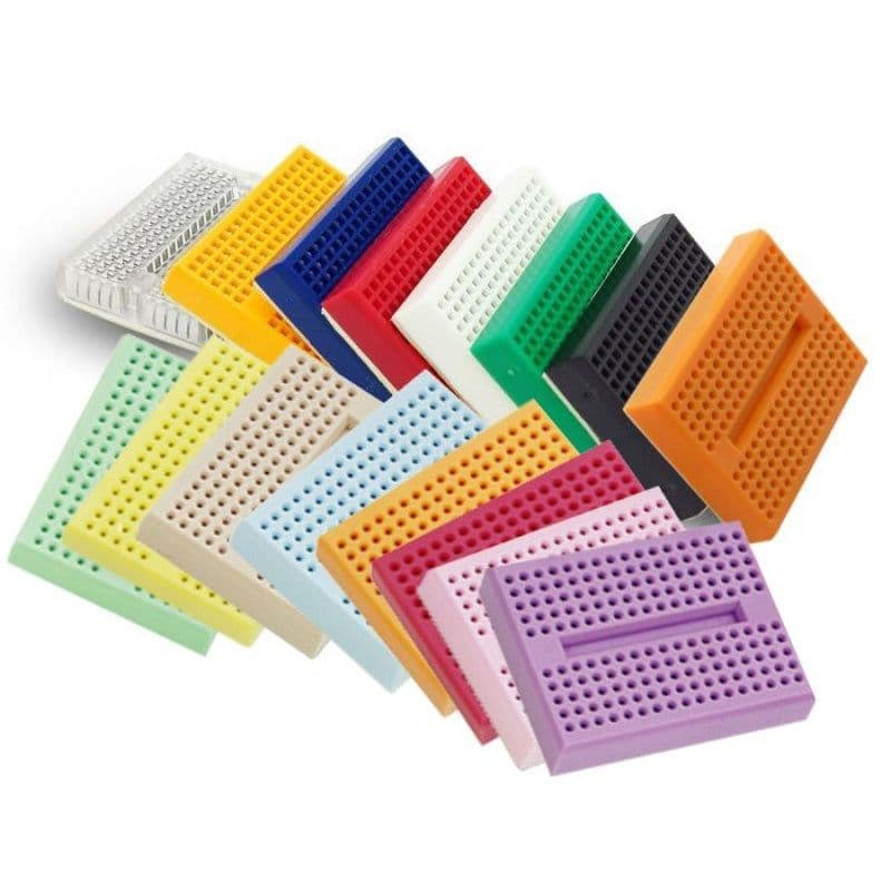 SYB-170 Mini Solderless Self-Adhesive Breadboard -170 Tie Pin Points - View 2
