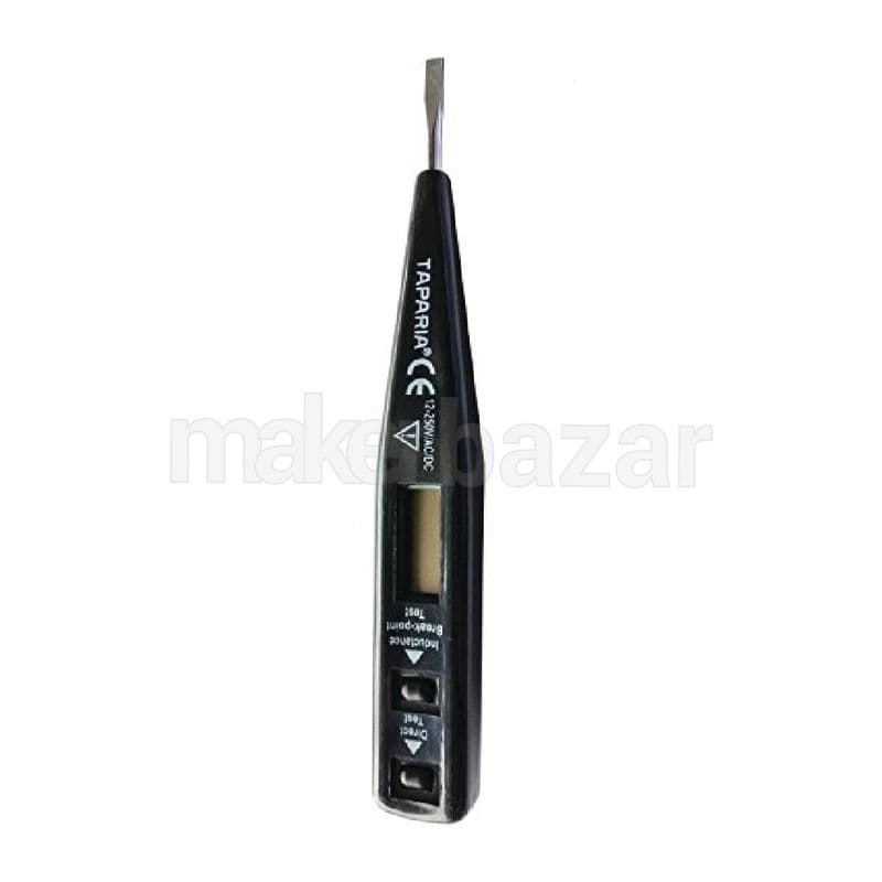 Taparia: MDT81 Multipurpose Digital Line Tester With LCD Display 130mm/5.1inch - View 3