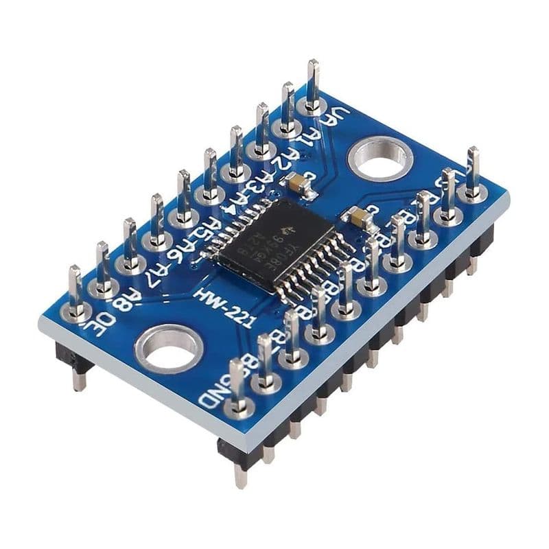 TXS0108E High Speed Full Duplex 8 Channel Logic Level Converter - View 2
