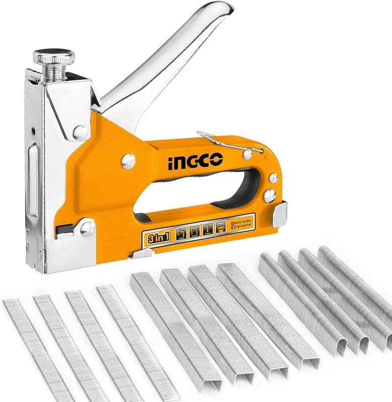 INGCO 3 in 1 Stapler with Staples Pins - View 2