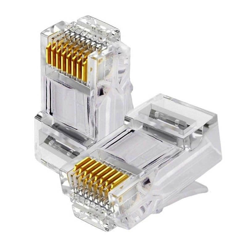 Generic: RJ45 Connector 8P8C Male Network Plug - View 1