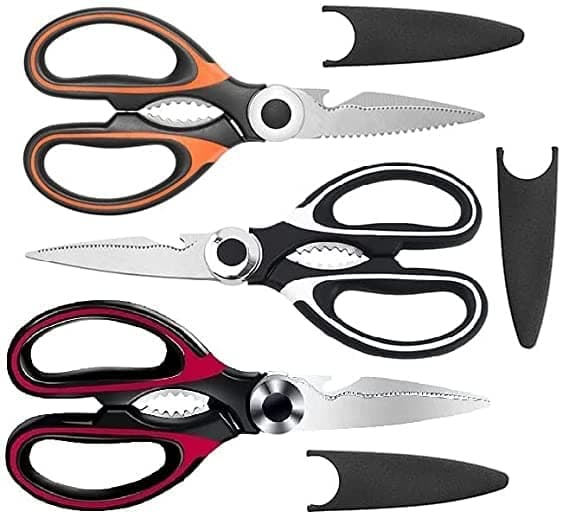 1pcs Heavy Duty Scissors for Kitchen Use / Multi-Function Kitchen Scissors Ultra Sharp Random Color - View 2