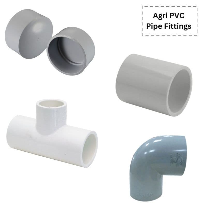 Agri PVC Pipe Fittings for DIY/Projects/Construction - View 1