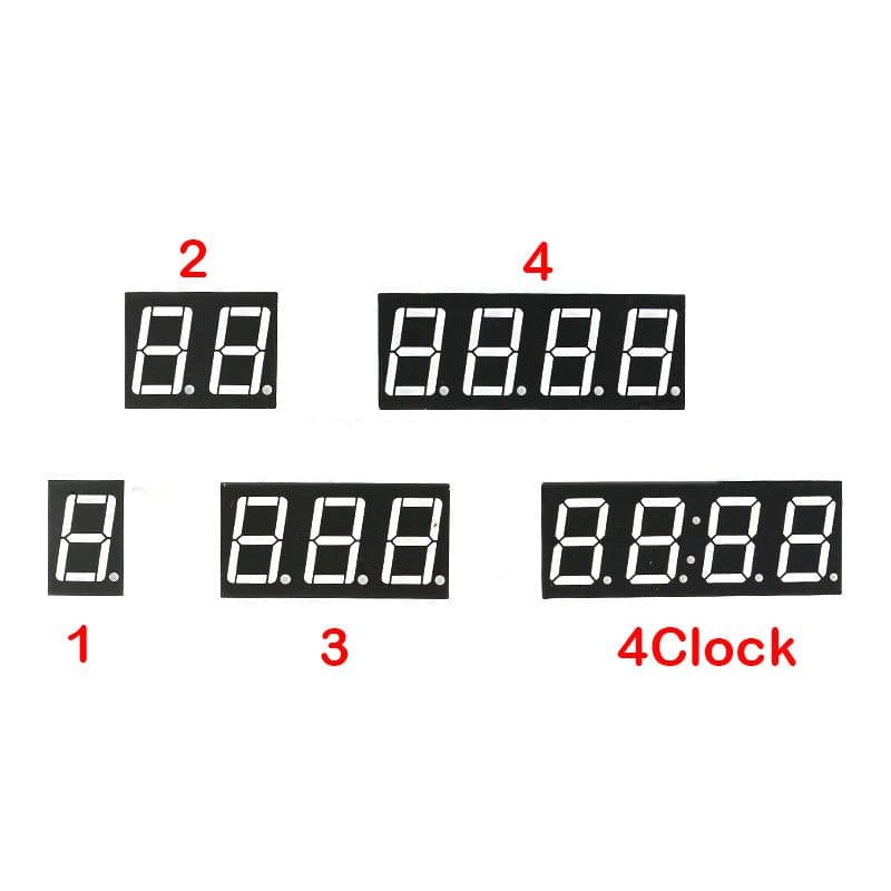 0.56inch 7-Segment LED Display - View 2