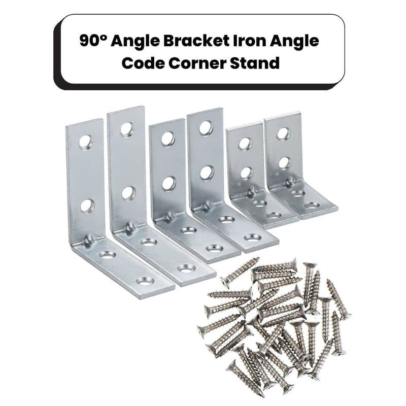 90° L Bracket Right Angle Shape Corner Stand - View 2