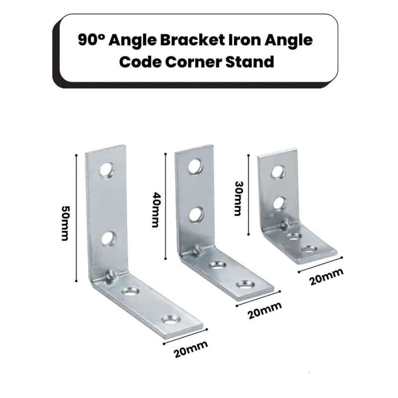 90° L Bracket Right Angle Shape Corner Stand - View 3