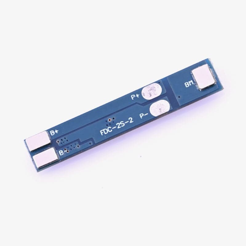 2S Lithium-ion Battery Protection BMS Board - 7.4V 3A - View 2