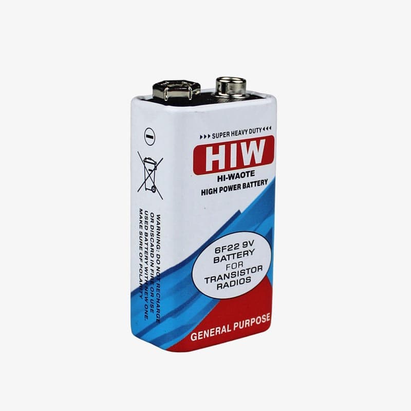 9V Battery (Hi-Waote) - View 1