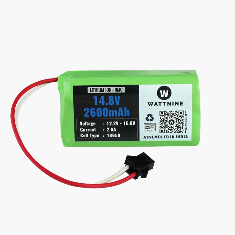 14.8V 2600mAh Lithium Ion Battery Pack for Industrial Robots and Vacuum Cleaning Robots - View 1
