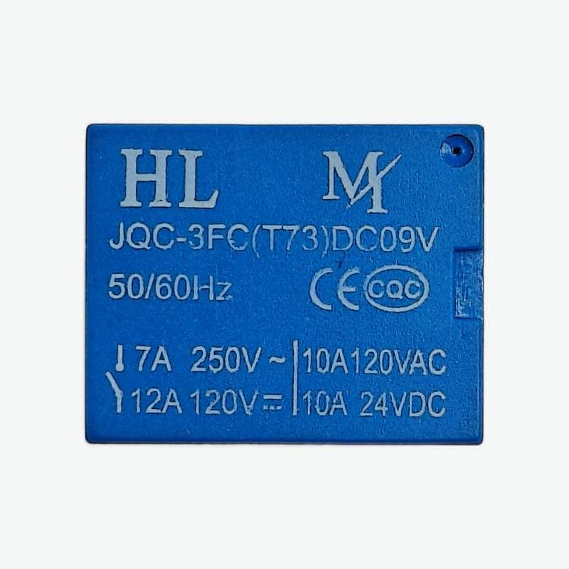 9V DC SPDT 10A Power Relay – 5 Pin PCB Mount - View 2