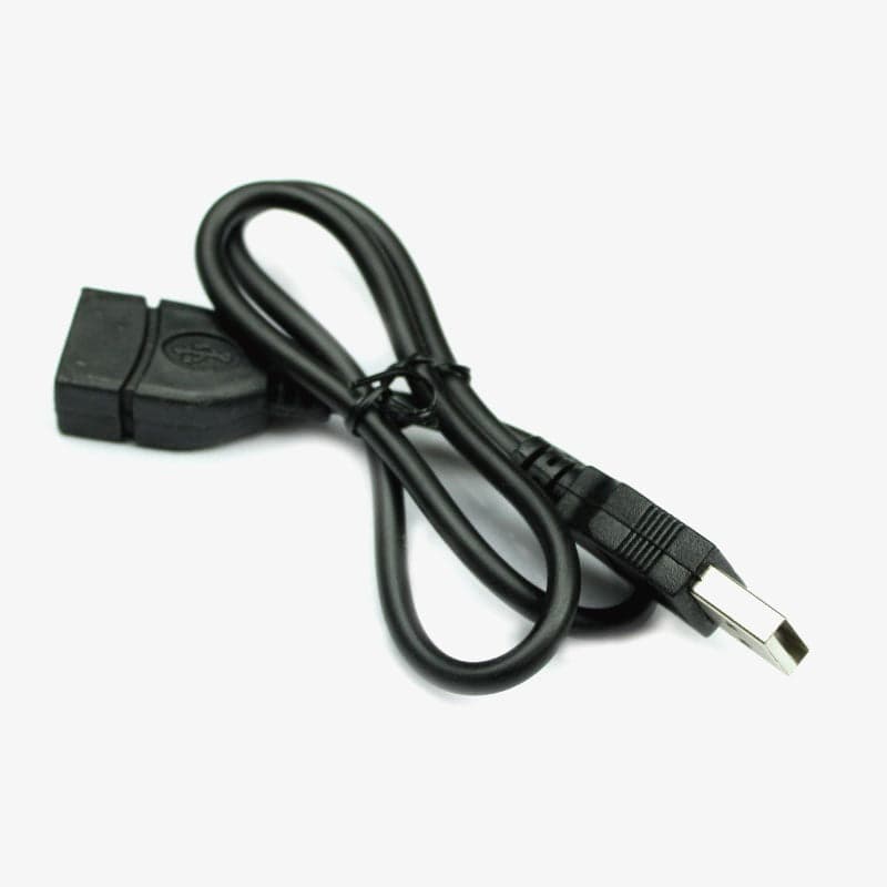 USB Male to Female Extension Cable (60cms / 1A) - View 1