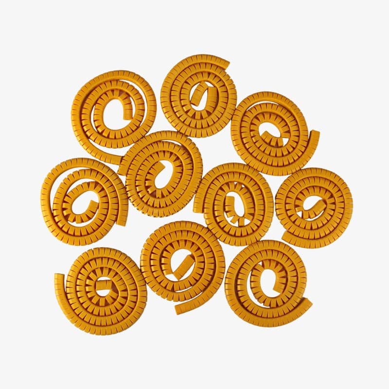 Cable Marker 4 sq mm PVC Ferrules Numbers 0-9 (each 100) - Self Locking - View 2