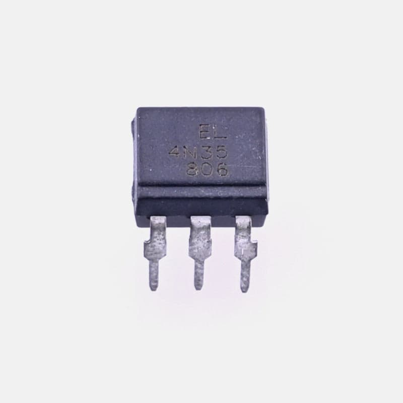 4N35 Optocoupler/Phototransistor IC - View 1