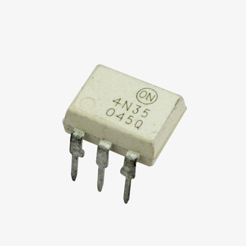 4N35 Optocoupler/Phototransistor IC - View 2