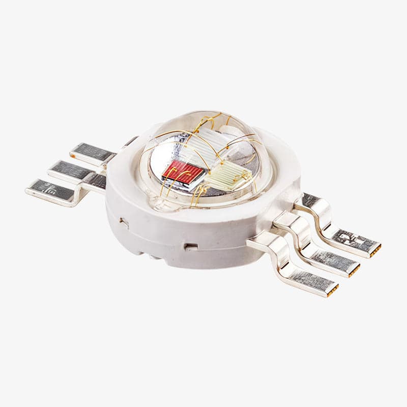 6Pin 3 Watt RGB SMD LED - High Power Surface Mount LED - View 1