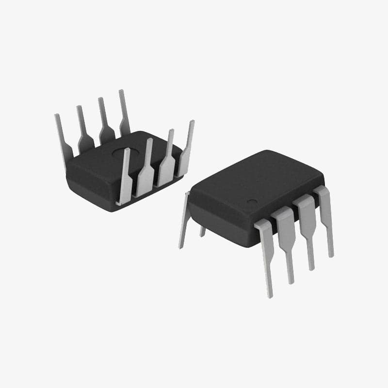 6N139 Optocoupler - DIP-8 Package - View 1