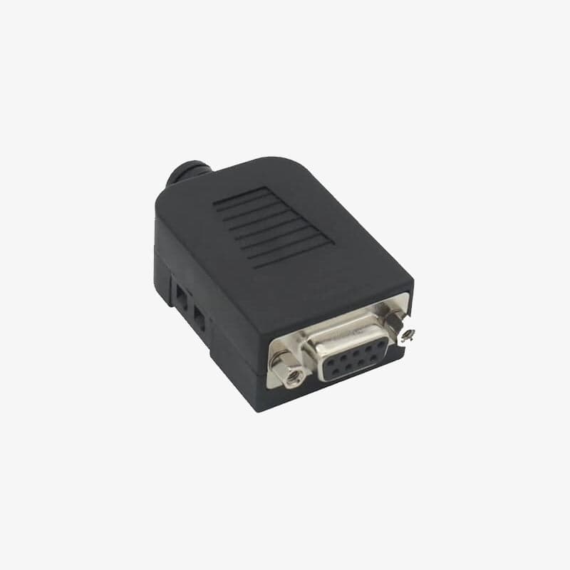 DB9 Female Screw Terminal to RS232 RS485 Conversion Board with Shell and Nut - View 3