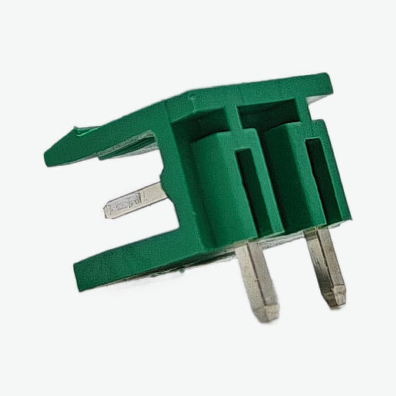 2Pin 5.08mm Pitch Pluggable PCB Mount Male Right Angle Terminal Block Connector - View 2