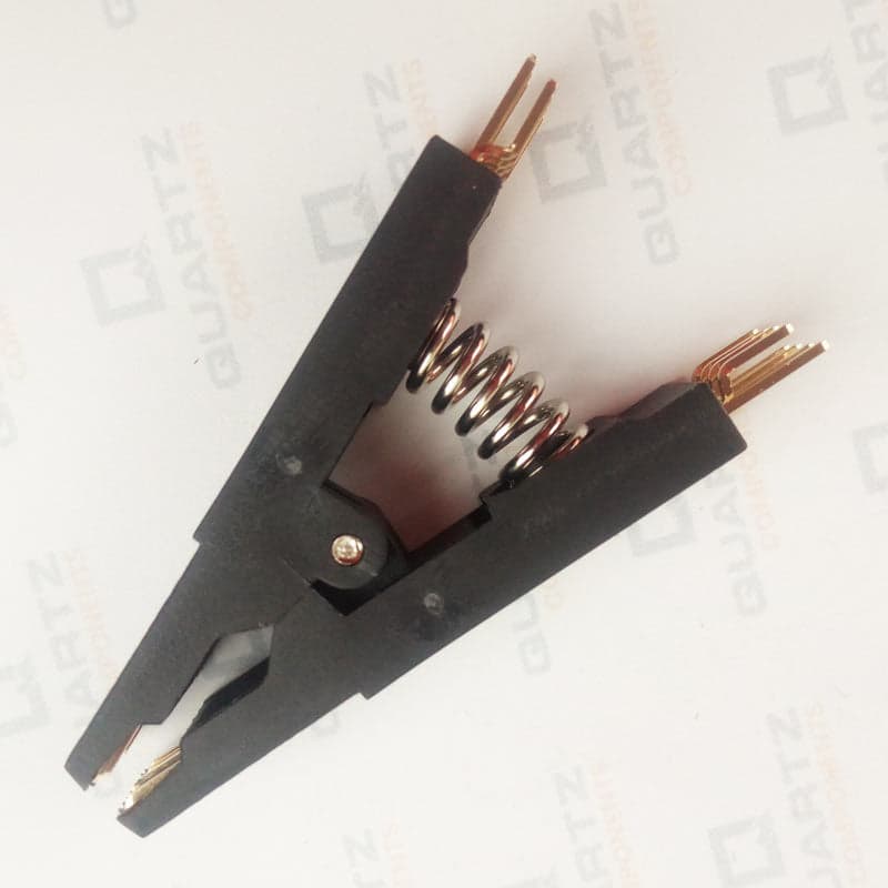 SPI BIOS Flash Program Clip - SOP16 to DIP8 Programmer Testing Clip - View 2