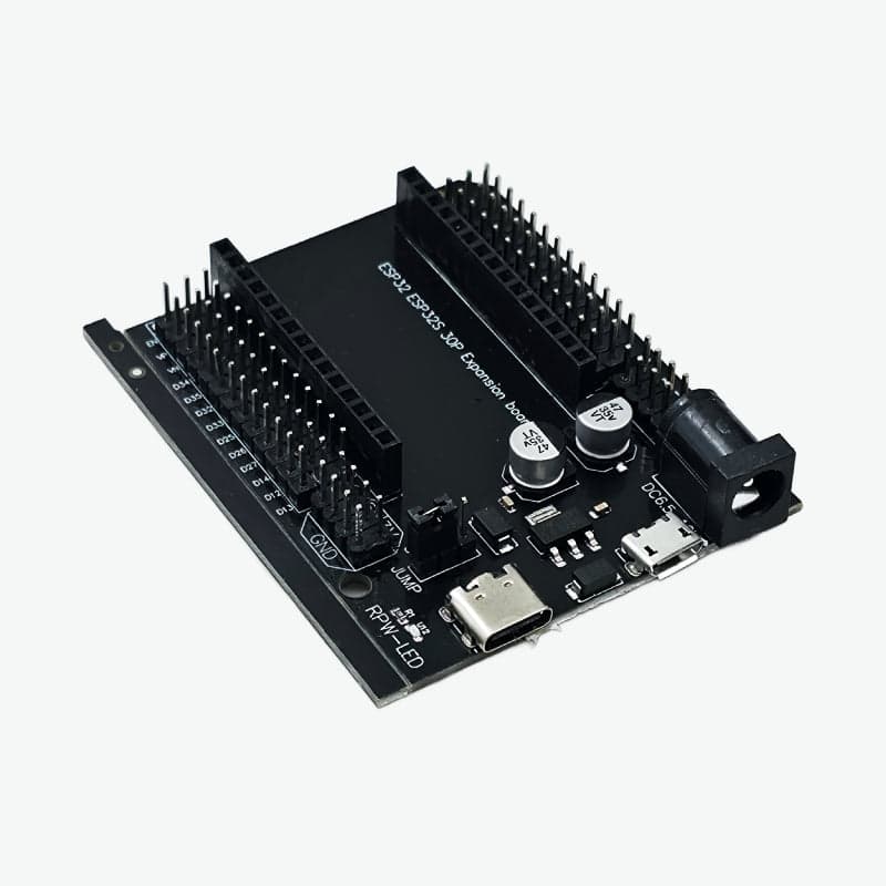 ESP32 WROOM 30 Pin GPIO Expansion Board Type-C USB - View 1