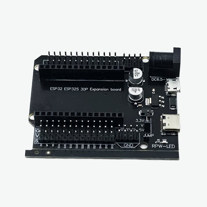 ESP32 WROOM 30 Pin GPIO Expansion Board Type-C USB - View 2