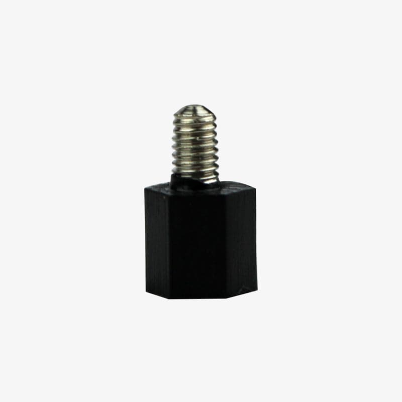 M3 x 6mm Male to Female Nylon threaded Hex Spacer/ Standoff Pillar - View 1