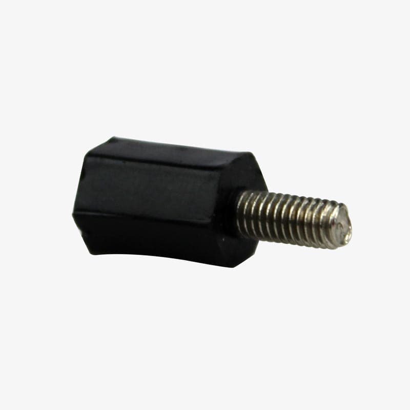M3 x 9mm Male to Female Nylon threaded Hex Spacer/ Standoff Pillar - View 2