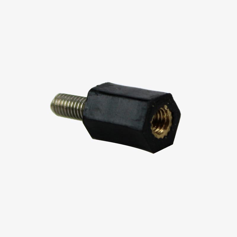M3 x 9mm Male to Female Nylon threaded Hex Spacer/ Standoff Pillar - View 3