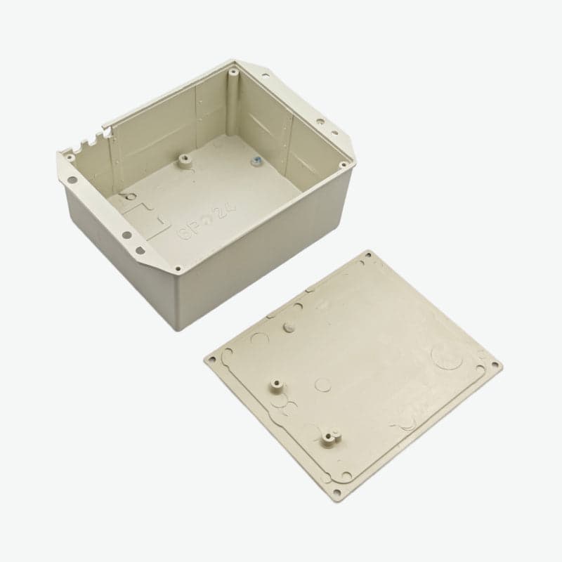 Plastic Enclosure 120x100x52 mm for General Purpose Electronics and Electrical Product Housing - View 2