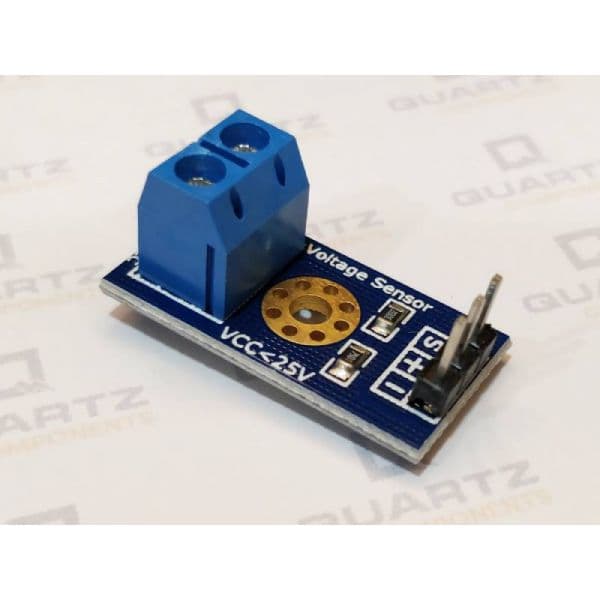 Voltage Sensor Module (0-25V) - View 2