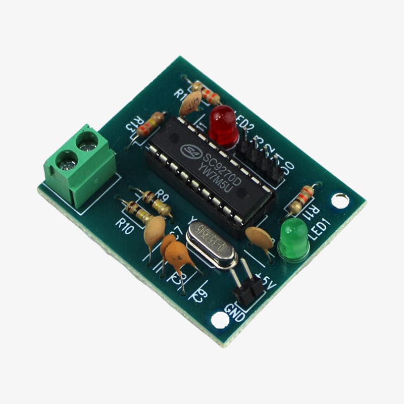 DTMF Decoder Module with Audio Receiver IC - View 1