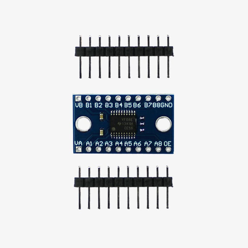 TXS0108E High Speed Full Duplex 8 Channel Bi Directional Logic Level Converter Module - View 2