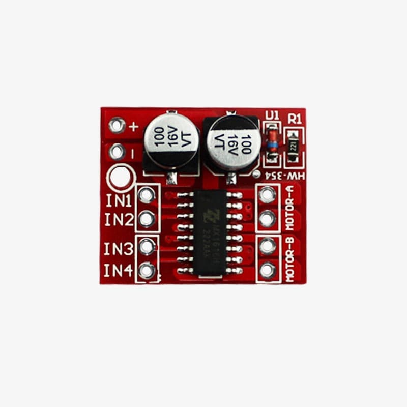 MX1508 Dual H Bridge DC Stepper Motor Driver Module with PWM Control - View 1