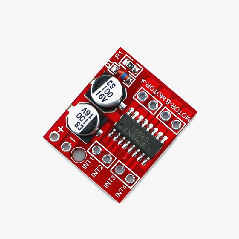 MX1508 Dual H Bridge DC Stepper Motor Driver Module with PWM Control - View 3