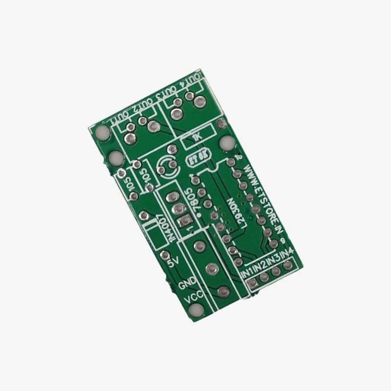 L293D Motor Driver Module PCB - 7-12V DC - View 1
