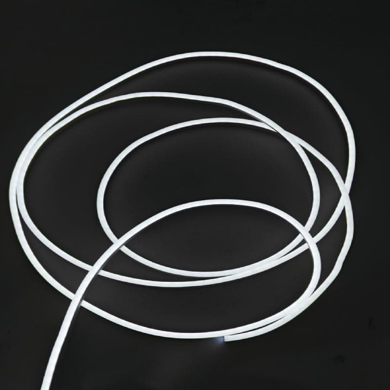 White Color Neon Flexible Strip Light 12V DC Waterproof LED light for Decoration - View 2