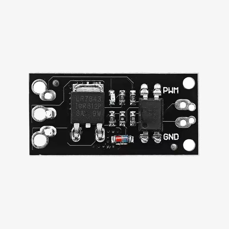 LR7843 MOSFET Control Module for Relay Replacement - View 2