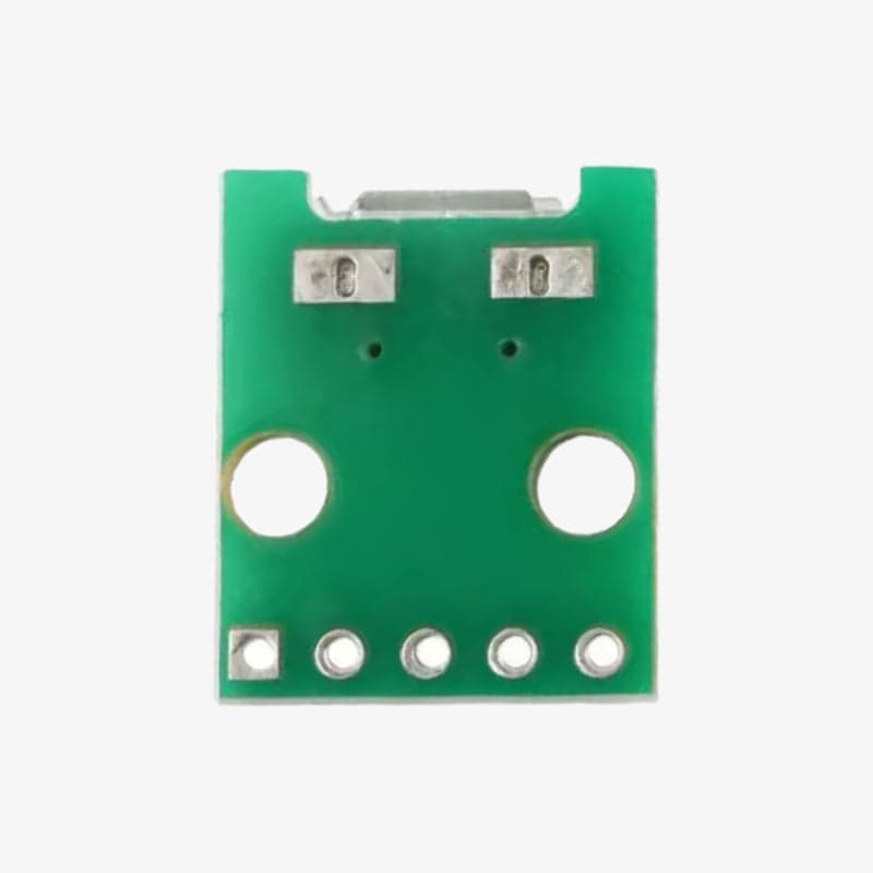 Micro USB Type B Mike Patch Straight Plug Adapter Plate Welding Head - View 3