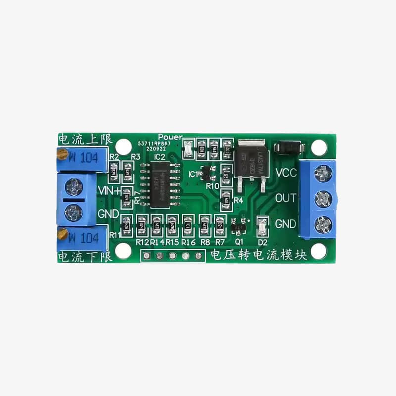 0–15V to 4–20mA Voltage to Current Transmitter Module - View 2