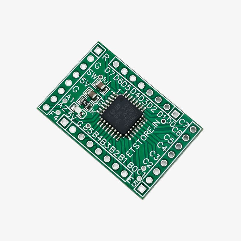STM8S105K4T6 Breakout Board 5V - View 2