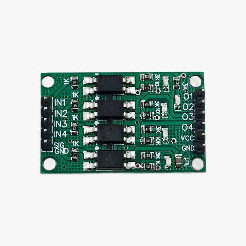 PC817 / EL817 Opto Isolator Module 4-Channel - View 1