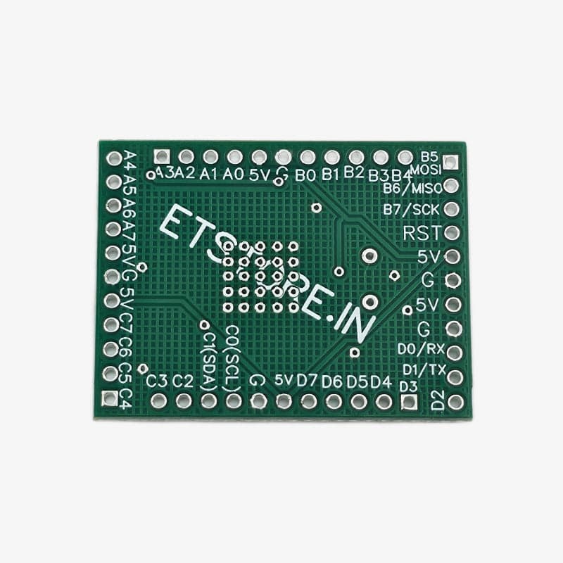 ATmega16A / ATmega32A SMD TQFP44 Breakout Board PCB - View 3