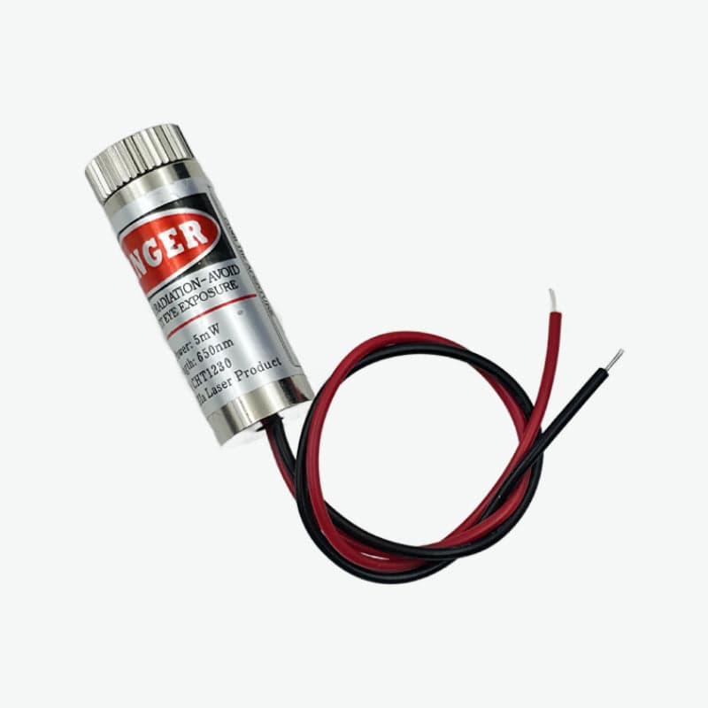 CHT1230 12mm 5mW Straight Line Laser Module with Adjustable Line Focus - Red - View 2