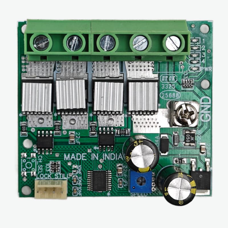 4 Channel 100A 7-15V DC DC Design Chaser Flasher Module - RGB + WHITE - View 2