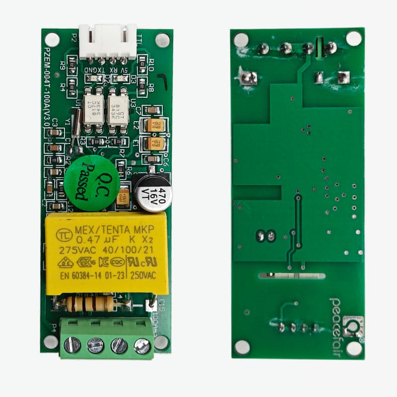 Peacefair PZEM-004T AC Multi-function Electric Energy Metering Power Monitor - View 2