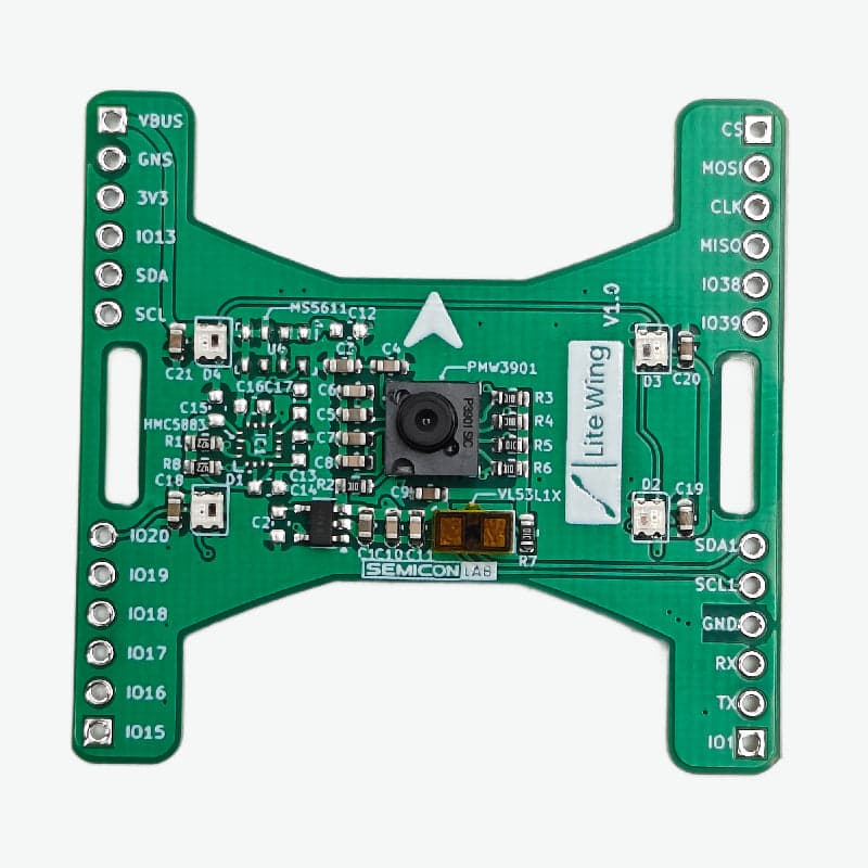 LiteWing Drone Positioning Module - Optical Flow & ToF Sensor for Height Hold & Indoor Position Hold (VL53L1X + PMW3901) - View 3