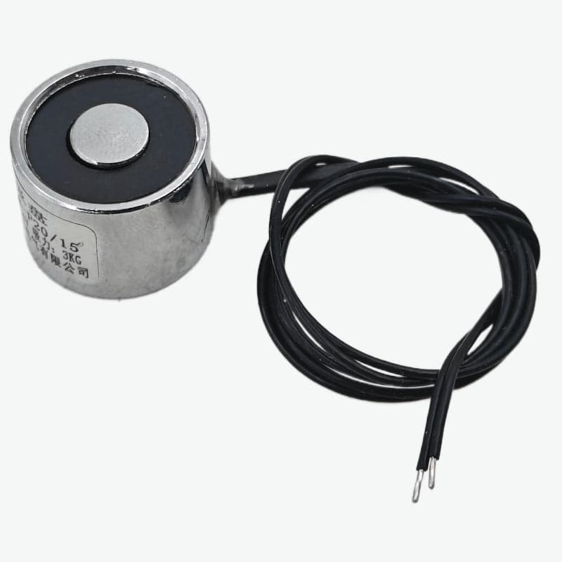 DC 24V KK-P20/15 3KG Lifting Solenoid Electromagnet - View 1