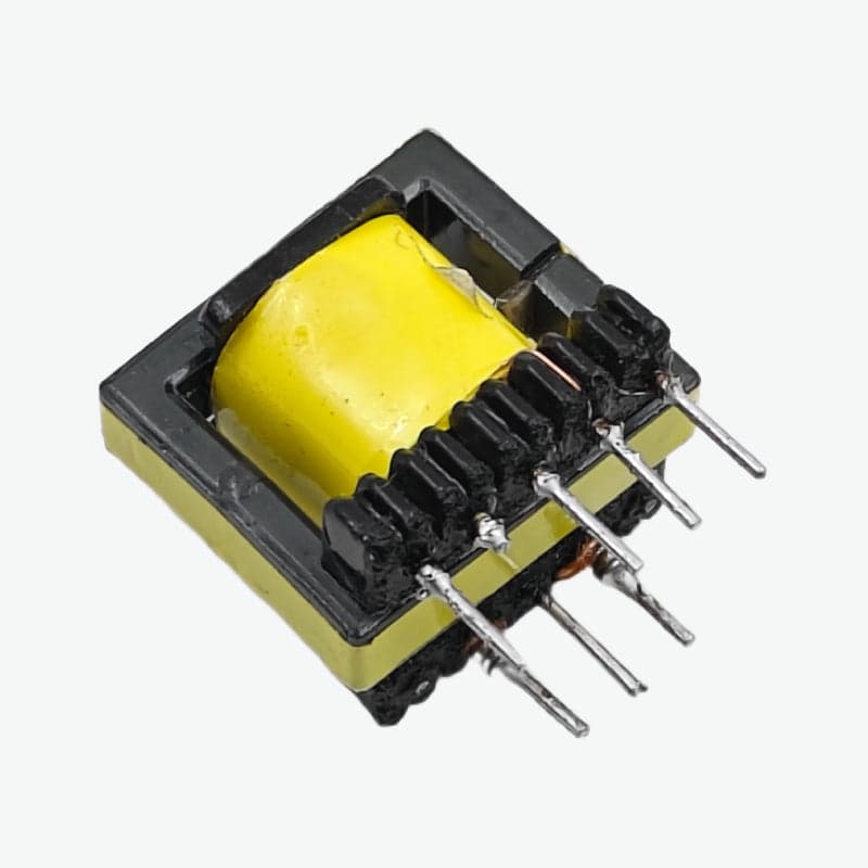 EE19 SMPS High Frequency 24W PCB Mount Transformer with Auxiliary Winding - View 1