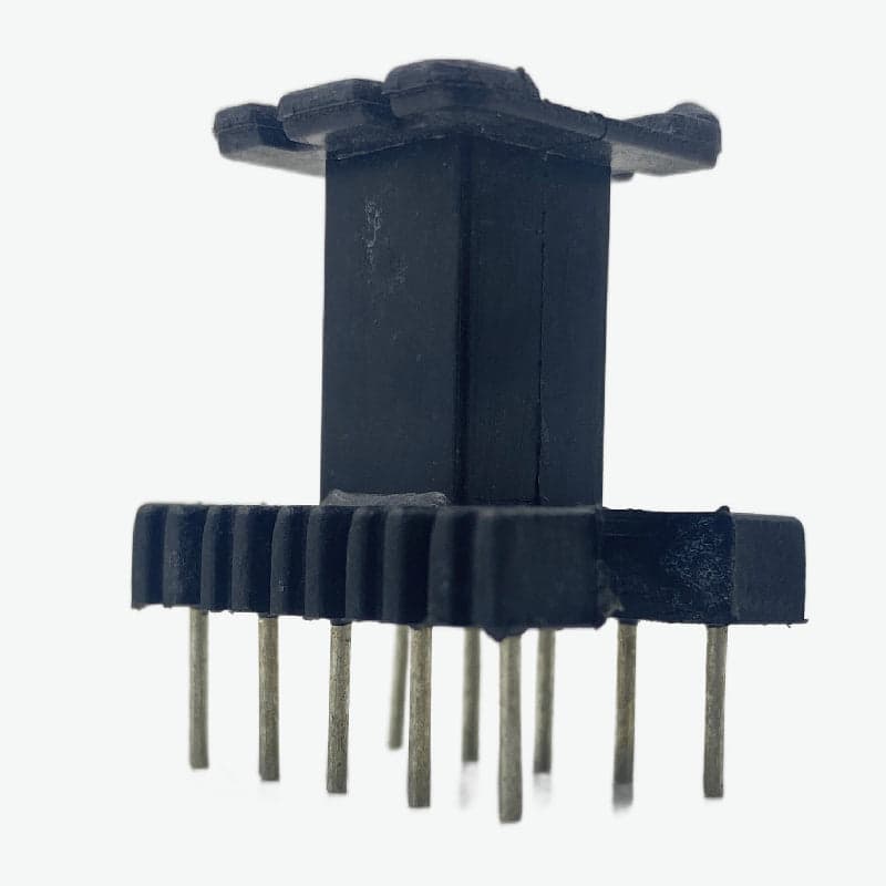 EE25 x 13 Phenolic Vertical Mount Transformer Bobbin - 10 Pins - View 1
