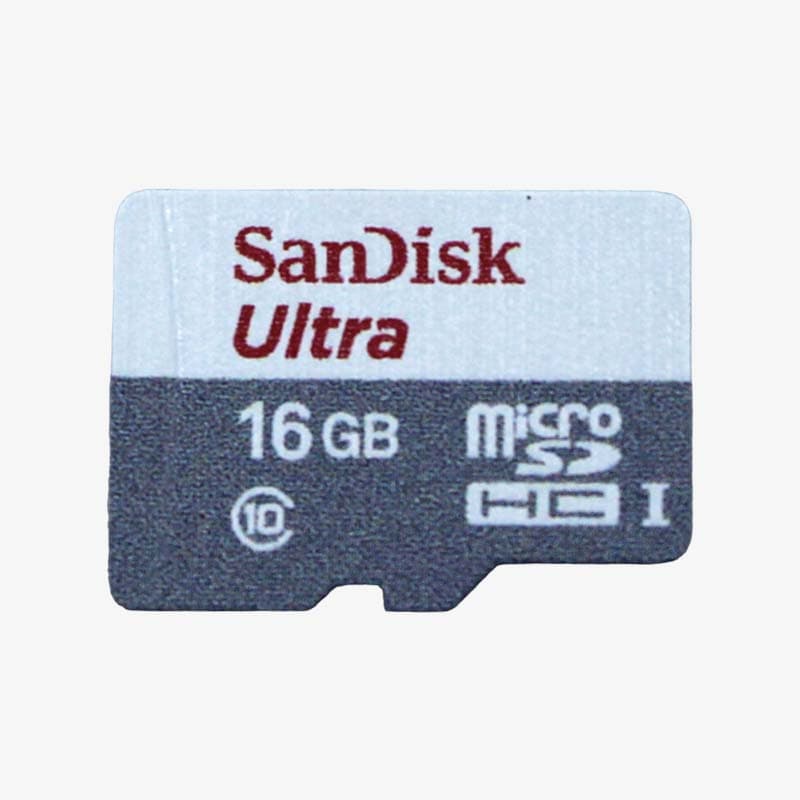 Sandisk Ultra 16GB Micro SD Card - (Class 10) - View 1